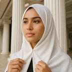 Luxe Hijab – Elegant Chiffon with Built-in Magnets