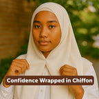 Luxe Hijab – Elegant Chiffon with Built-in Magnets