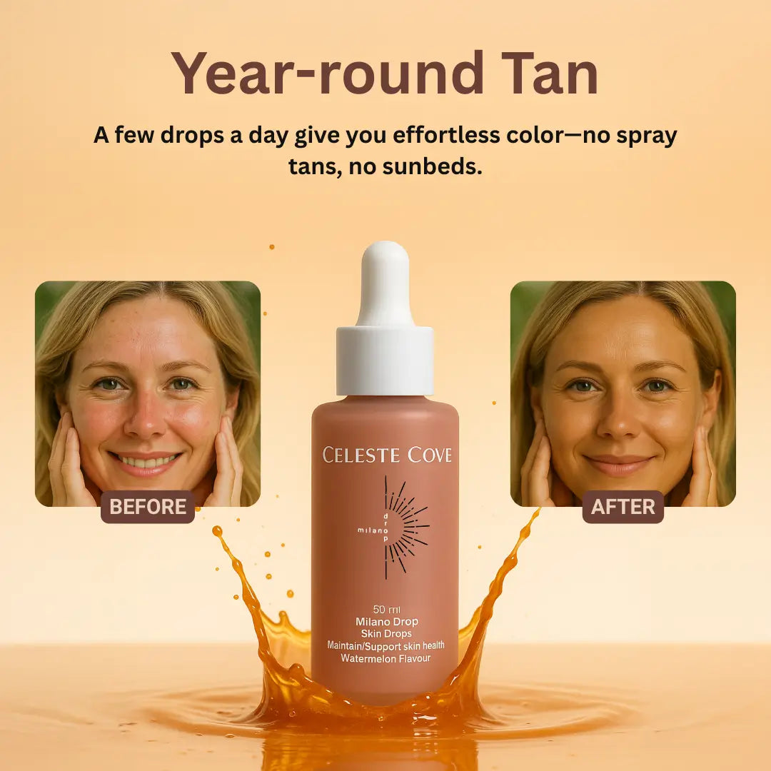 Celeste Bronze – Sunless tanning drops