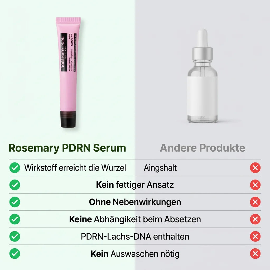Rosemary PDRN Spicule Kopfhaut-Serum™ – Bio-Microneedling Haarwuchs-Behandlung